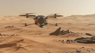 How to Read Ground-Penetrating Radar on Mars Through NASA's Skyfall Mars Helicopter Concept