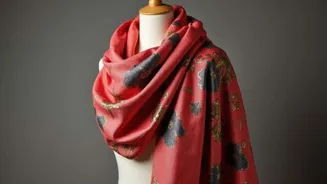 Make a winter style statement with patterned shawls