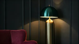 Bold Lamps Are Perfect For Quick Room Drama