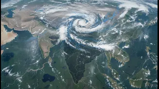 Satellite Images Can Explain Why Rainfall Is Intense In Multiple States