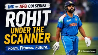 IND vs AFG: Why Rohit Sharma Needs to Prove His Form and Fitness in the Afghanistan ODI Series