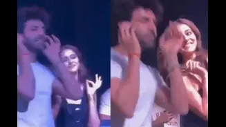 Kartik Aaryan Grooves To Tu Meri Main Tera Main Tera Tu Meri Title Song At Dubai Promotions