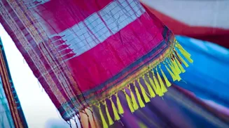 Oversized Textiles: Can Turn A Blank Wall Into A Large Soft Focal Point As Add Colour And Texture Without Permanent Renovation