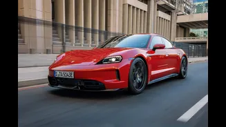 Porsche Taycan 2027 imita carro a combustão com marchas falsas e trancos virtuais