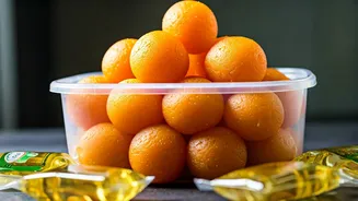 Pre-Holi Crackdown: 100kg Rasgullas Destroyed, 11,000+ Oil Packs Seized in GB Nagar