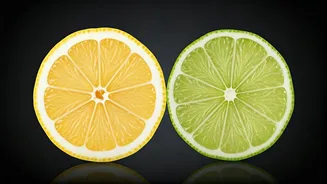 Lemon vs. Lime: Decoding the Citrus Cousins