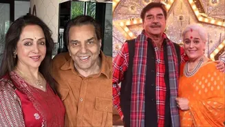Shatrughan Sinha, wife meet Hema Malini to inquire about Dharmendra's health