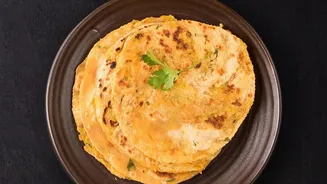 Paneer Paratha Adds a Soft, Spiced Filling to the Morning Plate