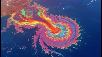How Spaceborne Infrared Sensors Trace Toxic Runoffs Fueling Massive Marine Algal Blooms