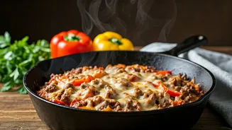 One-Pot Stuffed Pepper Casserole: Easy & Delicious!