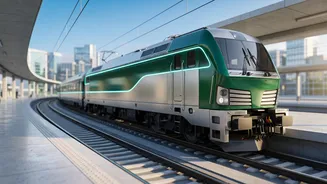 India's First LNG-Powered Train Rolls Out From Sabarmati As Uses A Dual-Fuel LNG-Diesel System