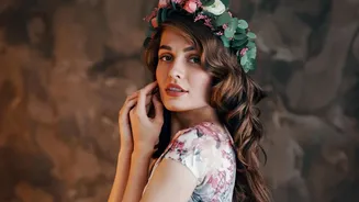 How Statement Flower Crowns Create Unforgettable Bohemian Style Memories At Spring Festivals