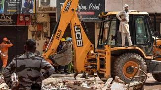 Satya Niketan building collapse: Hostel agreement said ‘not responsible’ for casualties or risk