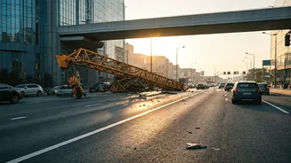 Mumbai Metro Crane Incident Disrupts Andheri East Traffic