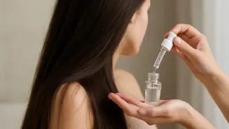 Dull hair? Try these clear serum styling hacks