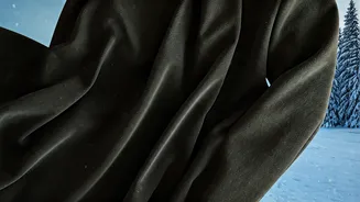 Winter Glam: Velvet & Wool Sets