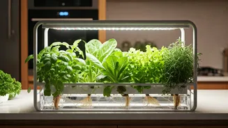 Hydroponics Can Fit Into Modern City Kitchens