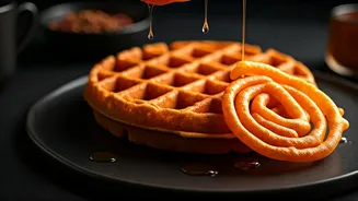 Jalebi Waffles Are Winning Hearts Across India