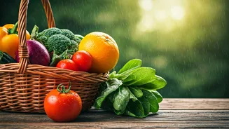 Seasonal Produce Is The Rainy Diet Hero