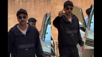 Ranbir Kapoor Keeps It Cool In Casuals, Greet Paps With Smile In Viral Video