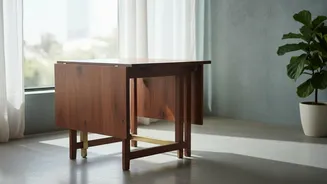 Small Homes Need Dining Furniture That Can Fold, Stack or Move