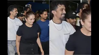 Huma Qureshi Joins CJP's Jantar Mantar Protest At 2 AM With Rumoured Beau Rachit Singh, Brother Saqib Saleem