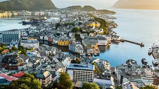 Discovering Nordic Towns: Quiet Streets and Coastal Views Away from Major Cities