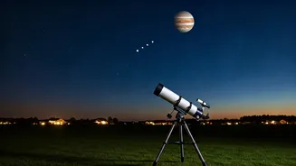 See Jupiter Moon Transits Clearly Through Basic Backyard Telescopes Now