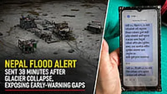 Nepal Flood Alert Sent 38 Minutes After Glacier Collapse, Exposing Early-Warning Gaps: Report