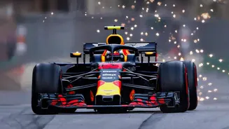 #EXPLAINED: Why do F1 cars spark on track?