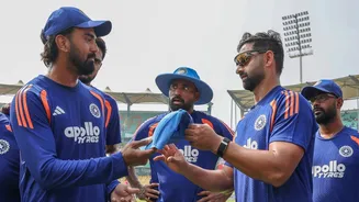 Auqib Nabi makes international debut; receives maiden India cap from KL Rahul ahead of 2nd ODI