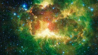 Lion Nebula: Webb's New Lion Nebula Portrait Makes Webb's Infrared View More Relevant