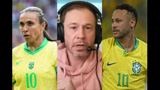 Entenda a polêmica de Tiago Leifert envolvendo Marta e Neymar