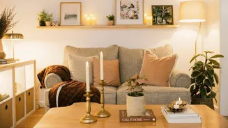 Create your cozy living room (on a budget)