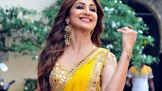 Shilpa Shetty Puts Her Coordination Skills On Display With A Ball
