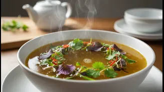How traditional regional immunity recipes get repackaged into trendy high-protein monsoon broths