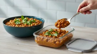 Before Refrigerating A Large Pot Of Leftovers, Review Shallow Portions And Covered Containers