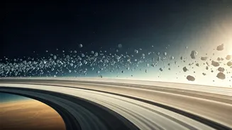 Saturn Iconic Rings Are Actually Billions Of Ice Chunks Floating