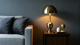 Blend Thrifted Vintage Brass With Modern Furniture For Epic Aesthetics