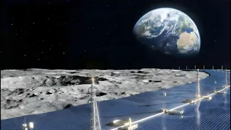 Japan plans solar panels around Moon to power Earth