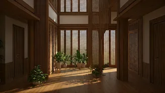 Natural Ventilation Strategies Keep Indian Flat Environments Impossibly Fresh