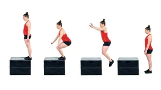 Box jumps can improve power: Try these variations
