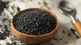 Try these recipes using black sesame seeds