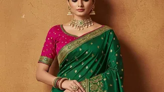 A Colour-Led Look at Madhuri Dixit's Wardrobe: Madhuri Dixit Sarees