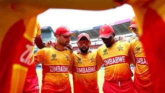 T20 World Cup: Zimbabwe overcome Australia to inflict shocking upset
