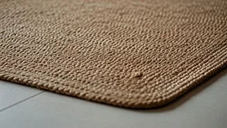 Hand Woven Jute Floor Mats Lead Sustainable Apartment Decor