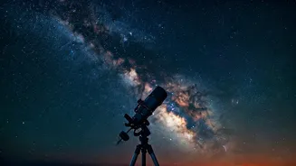 Telescopes Ready For Deep Sky New Moon Observations On June 15