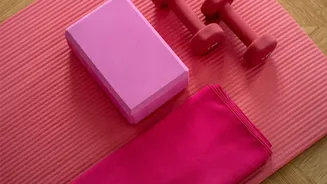 A Short Balance Block Can Fit into Home Exercise