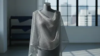 Steel-Wire Textiles Add Precision and Movement to Indian Couture