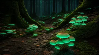 Late Night Bio Reserve Walks Offer Views Of Glowing Mushrooms